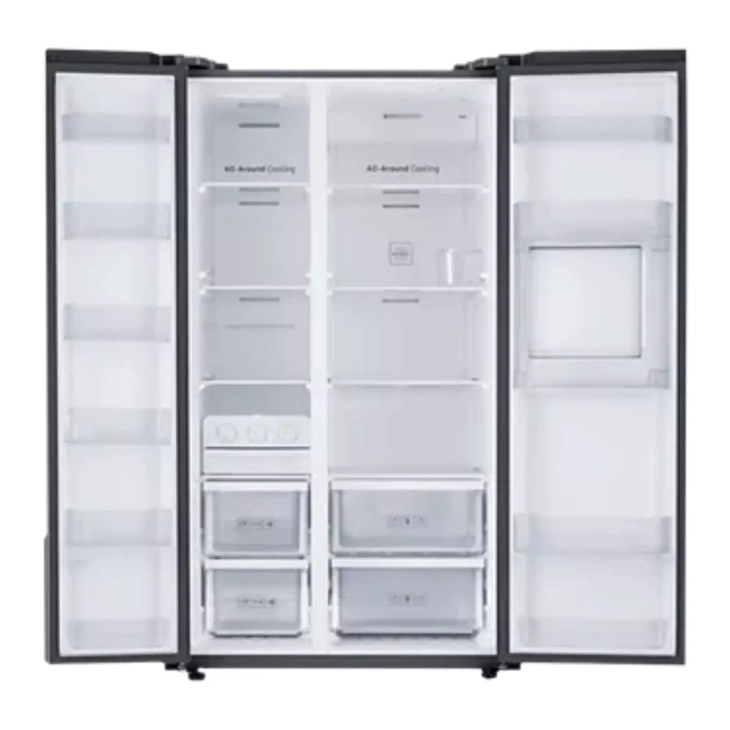 Samsung 845 Litres Side By Side Refrigerator with harmoniously design 