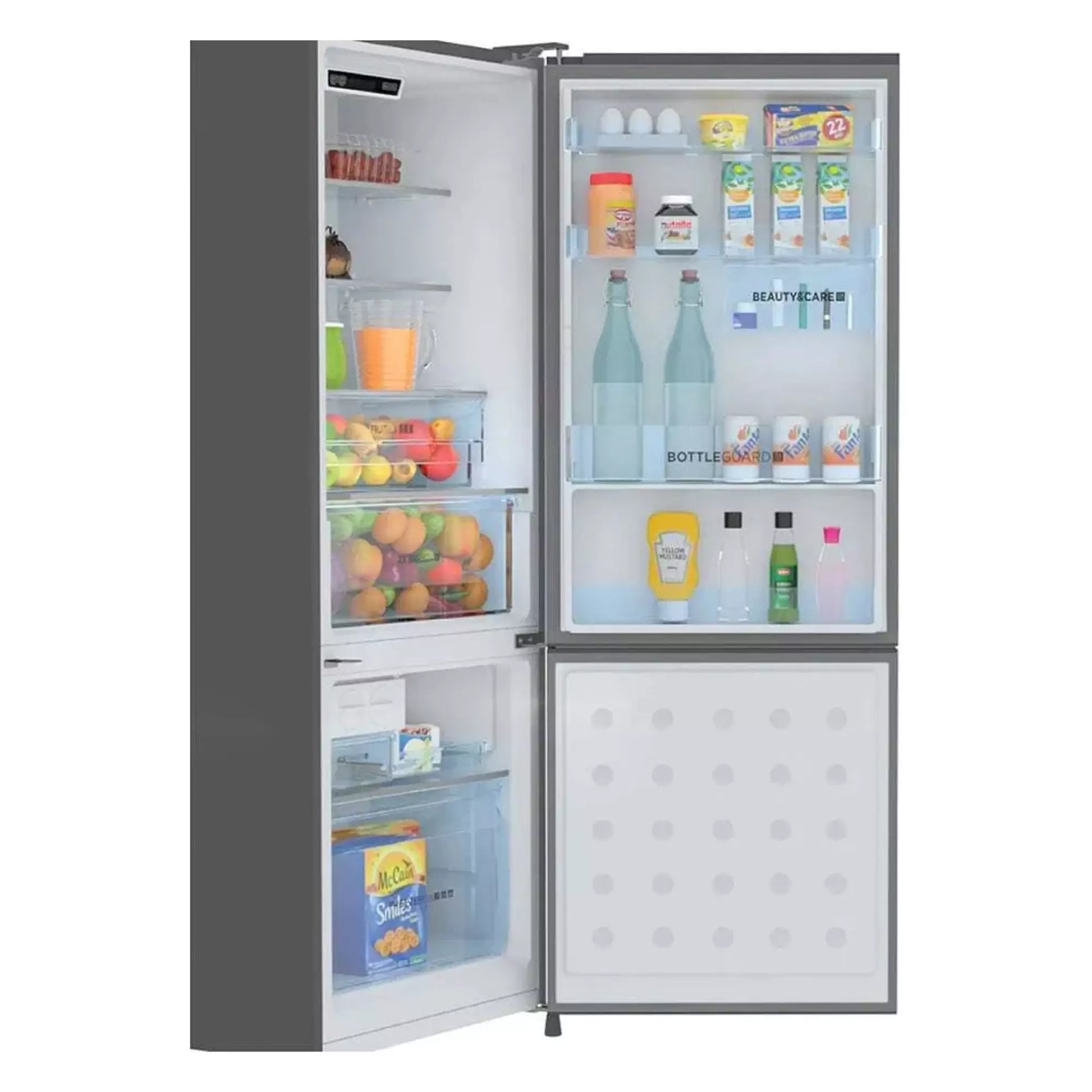 Haier 240 L 2 Star  Frost Free Double Door Refrigerator with  Removable Anti Bacterial Gasket