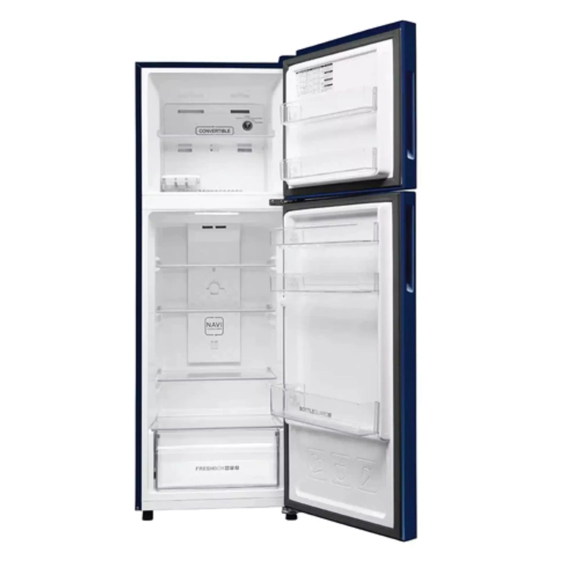 Haier 240L 2 Star Refrigerator with auto fridge defrost to stop ice-build up