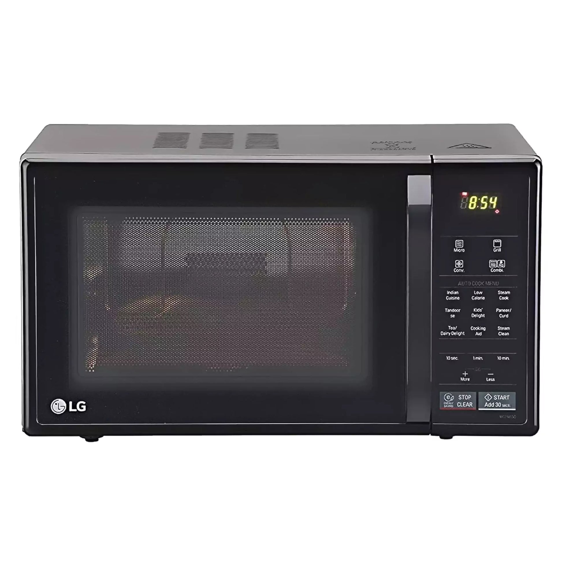 LG 21 L Convection Microwave Oven (MC2146BG, Glossy Black)