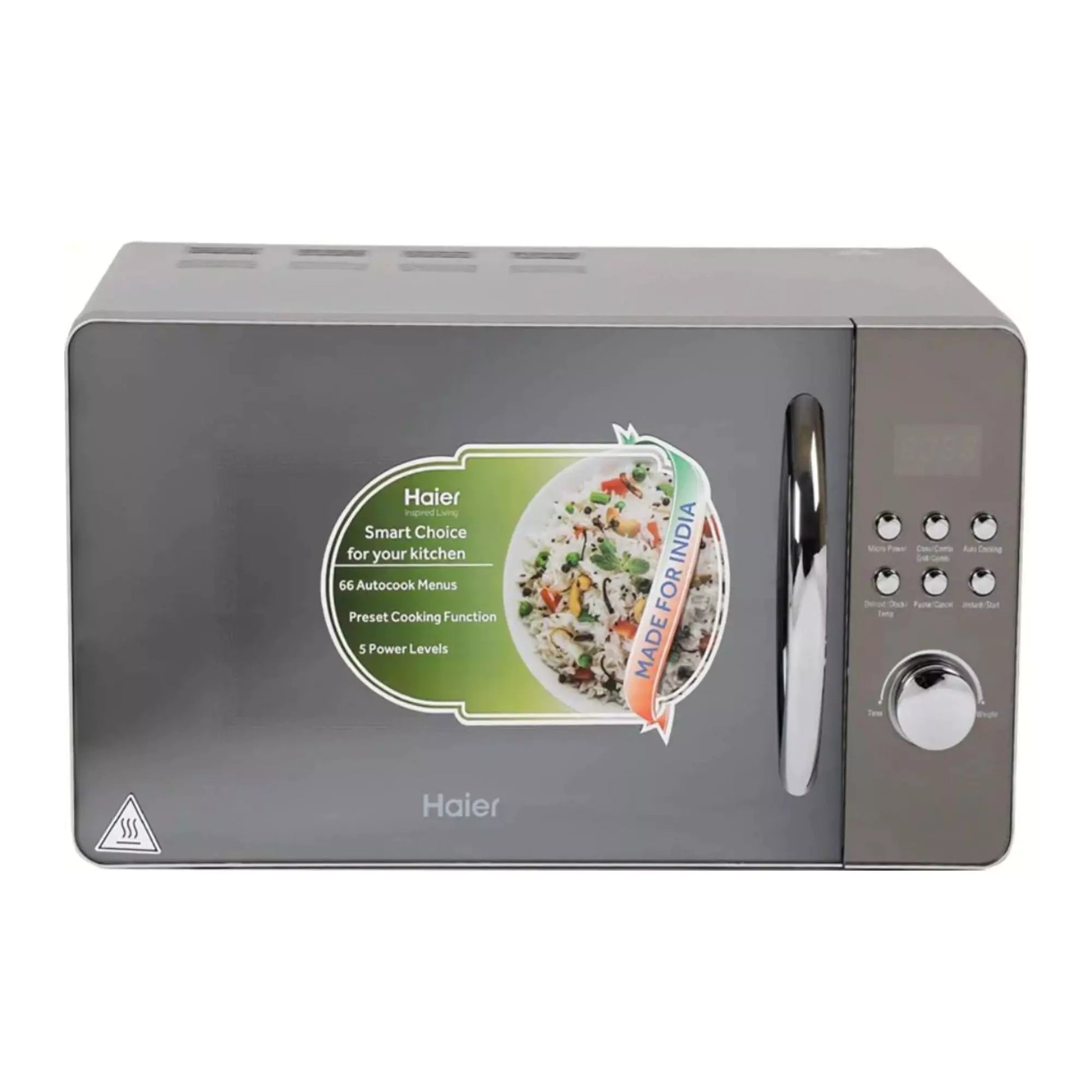 Haier 20 L Convection Microwave Oven (HIL2001CSSH, Silver)