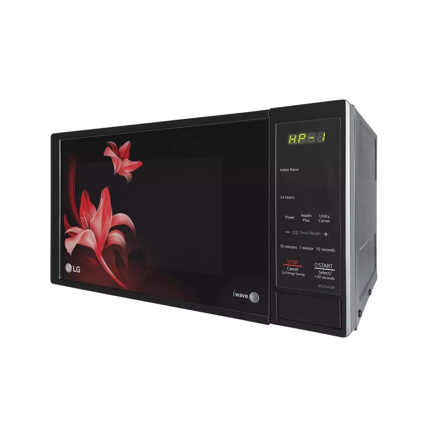 LG 20 L Solo Microwave Oven (MS2043BR, Black) in 44 auto cook menu