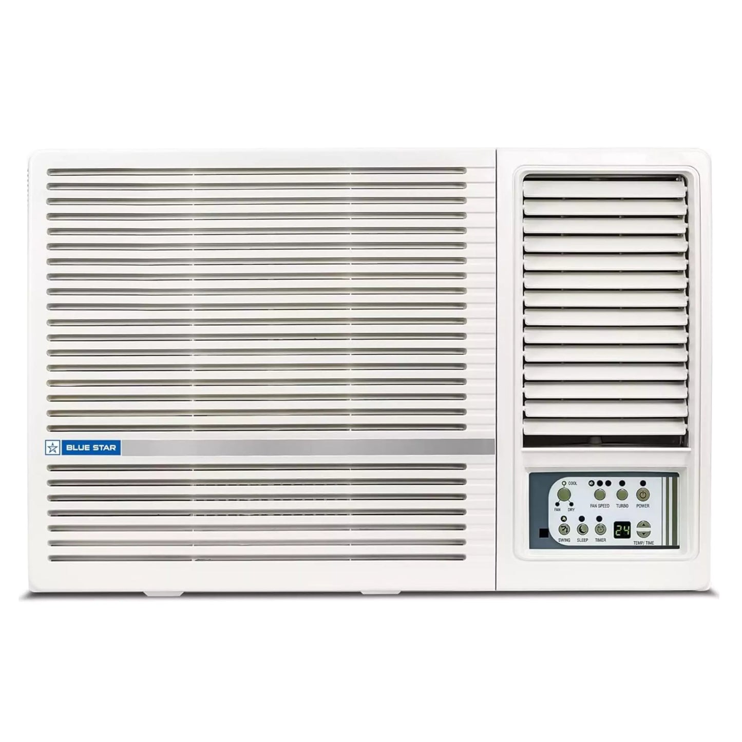 Blue Star 1.5 Ton 2 Star Fixed Speed Window AC (WFB218LN, White)