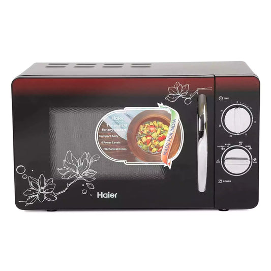 Haier 20 L Solo Microwave Oven (HIL2002MFPH, Black)