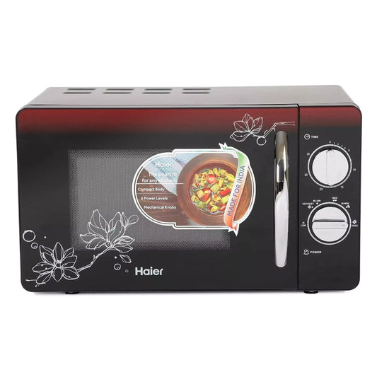 Haier 20 L Solo Microwave Oven (HIL2001MFPH, Black)