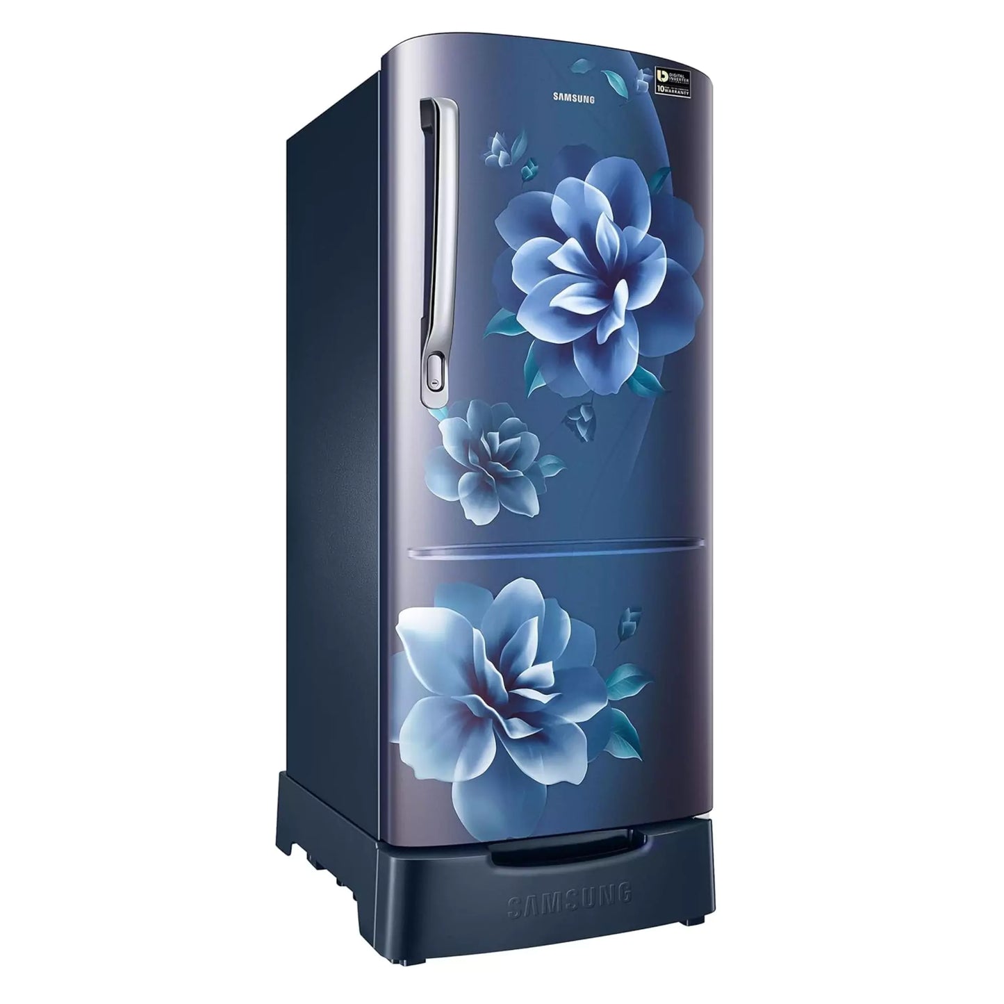 Samsung 183 L, 3 Star, Single Door Refrigerator Color - Camellia Blue