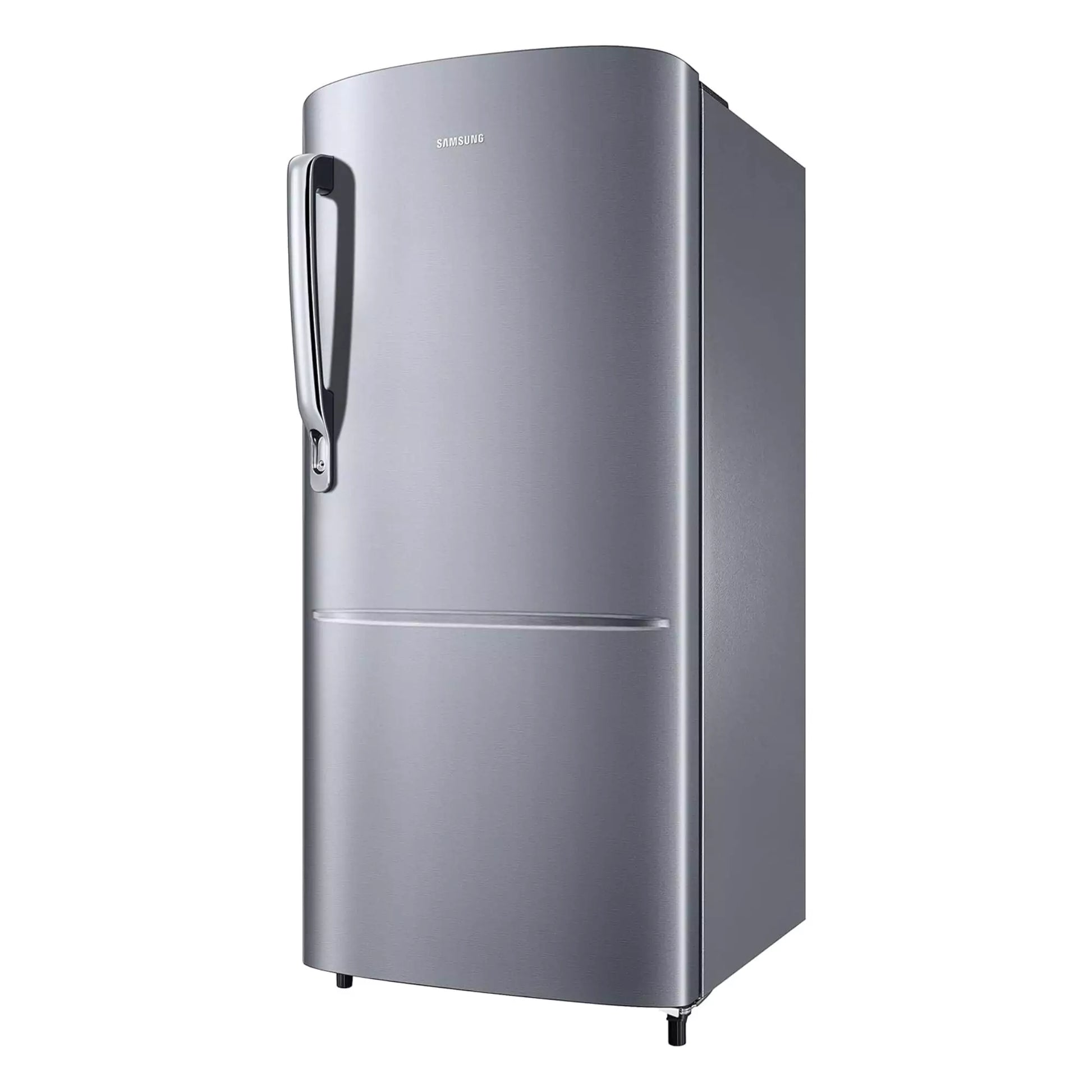 Samsung 183 L, 2 Star, Digital Inverter, Single Door Refrigerator - Silver, Elegant Inox