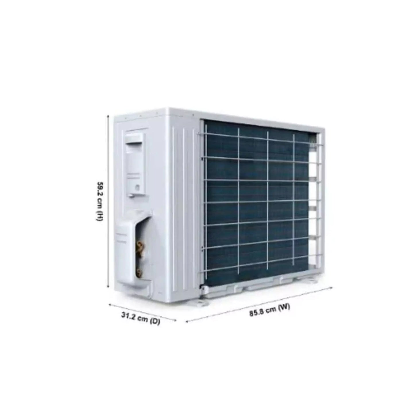 Godrej 1.5 Ton 3 Star Inverter Split AC - ODU Dimension ( W X H X D) Cm 85.8 x 59.2 x 31.2