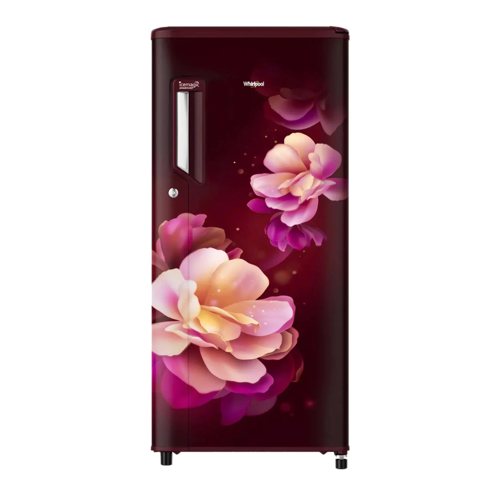 Whirlpool 184L 1 Star Single Door Refrigerator ( Wine Rosely- 73198)