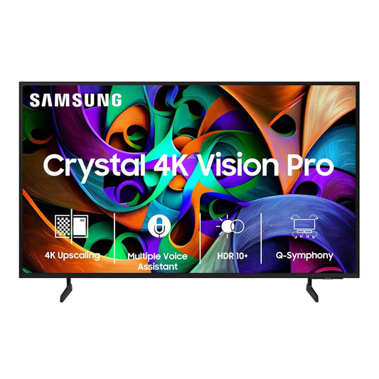 Samsung 108 cm (43 inches) Crystal 4K Vision Pro Ultra HD Smart LED TV UA43DUE76AKLXL (Black)