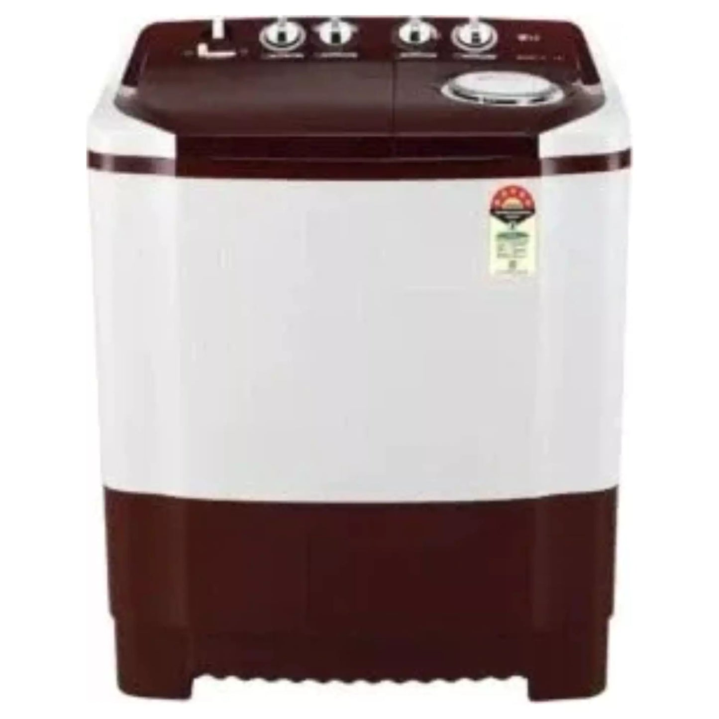 LG 7.5kg, 5 Star Semi-Automatic Washing Machine (P7510RRAZ)