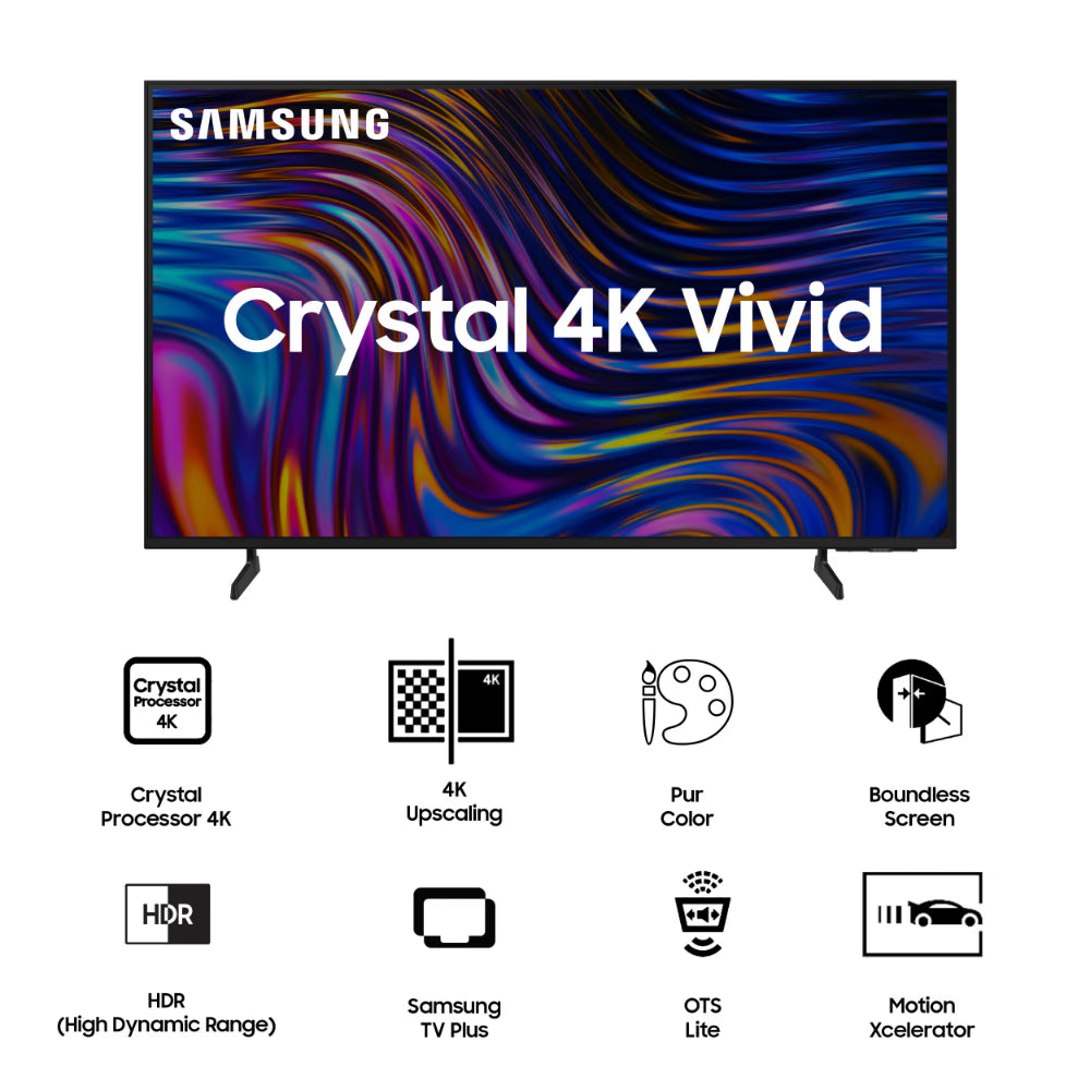 Samsung 163 cm (65 inches) 4K Ultra HD Smart LED TV UA65DUE70BKLXL (Black)