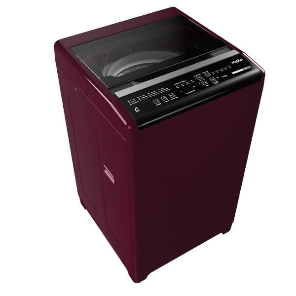 Whirlpool Whitemagic Premier 7 Kg 5 Star GenX Fully Automatic Top Load Washing Machine Hard Water Wash, Wine, 31468
