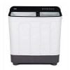 Haier HTW100-178BK 10 Kg Semi-Automatic Washing Machine, Black & White