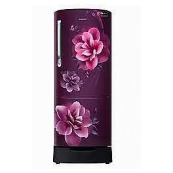 Samsung single door 230 L 3 star refrigerator camellia purple RR24A282YCR-NL
