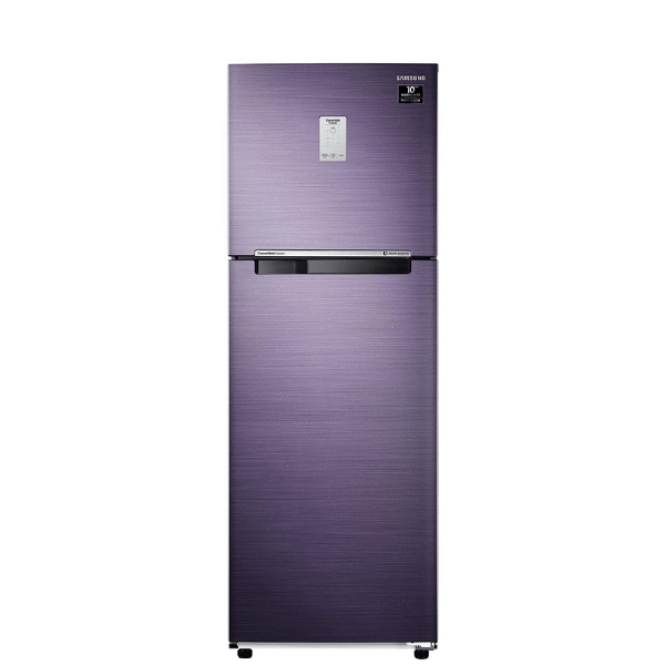 Samsung 265 L (RT30T3A23UT/HL) 3 Star Inverter Frost-Free Double Door Refrigerator convertible, Pebble Blue