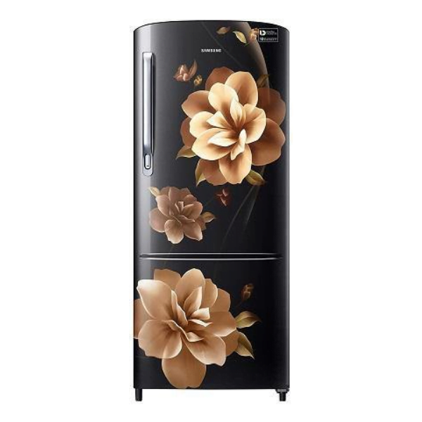 Samsung 192L (RR20A272YCB/NL) 3 Star inverter Direct Cool Single Door Refrigerator, Camellia Black