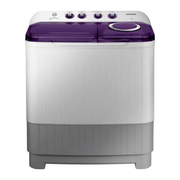 Samsung (WT75M3200HL/TL) 7.5 Kg Semi-Automatic Washing Machine, Light Grey, Air turbo drying
