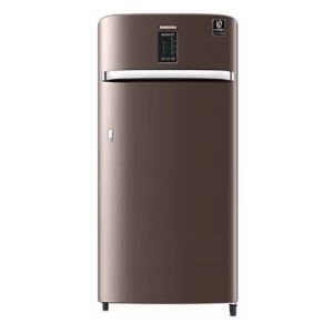 Samsung RR21A2E2YDX 198L 3 Star Digi-Touch Cool™ One Door, Luxury Brown Color