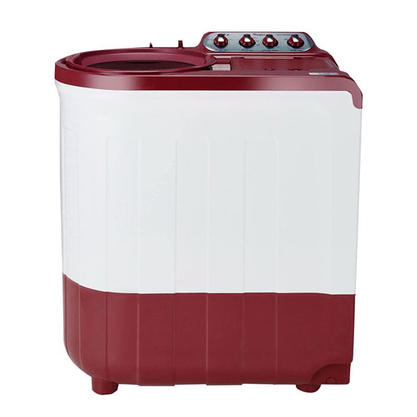 Whirlpool 30133 8kg 5 Star Semi-Automatic Washing Machine (ACE SUPER SOAK 8.0, Coral Red, Supersoak Technology) 