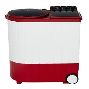 Whirlpool 9.5 kg Semi-Automatic Top Loading Washing Machine (ACE XL 9.5, Coral Red, 3D Scrub Technology) 30173