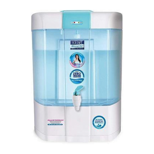 KENT PEARL ZWW 8-Litres Mineral RO + UV/UF + TDS Water Purifier,Blue and White