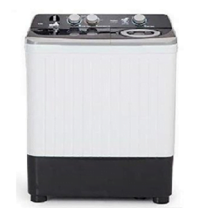 Haier HTW70-186S 7 Kg Semi-Automatic Top Loading Washing Machine (Grey)