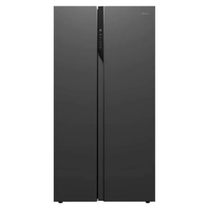 Haier HRF-622KS 570 L Inverter Frost-Free Side-by-Side Refrigerator (Black Steel)