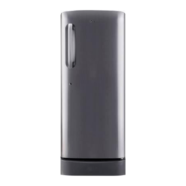 LG GL-D241APZD, 235 L 3 Star Direct-Cool Single Door Refrigerator (Shiny Steel)