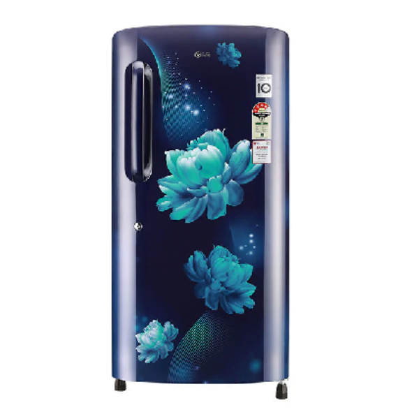 LG GL-B221ABCY Single Door 215 Litres 4 Star Refrigerator Blue Charm