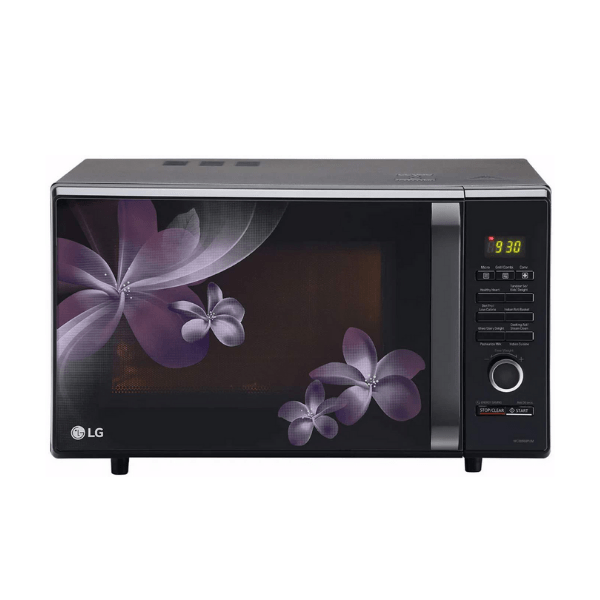 LG 28 L Convection Microwave Oven (MC2886BPUM, Floral Purple, Diet Fry, With Starter Kit)