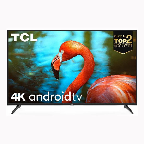 TCL 108 cm (43 inches) AI 4K UHD Certified Android Smart LED TV 43P8 (Black) (2019 Model)