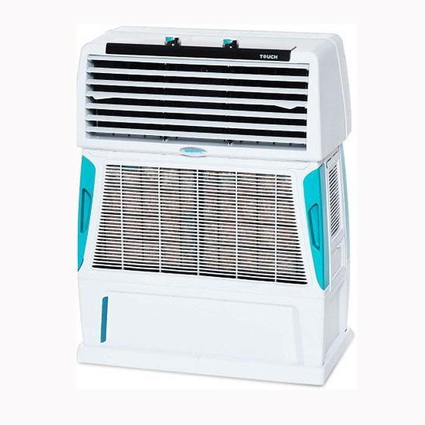 Symphony Touch 55 Room Air Cooler 55-litres with Double Blower (White)
