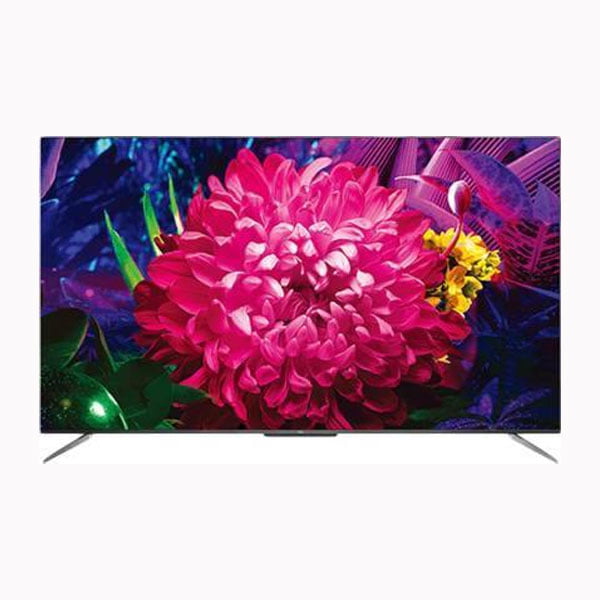 TCL 125.7 cm (50 inches) 4K Ultra HD Certified Android Smart QLED TV 50C715 (Metallic Black) (2020 Model) | with Voice Control