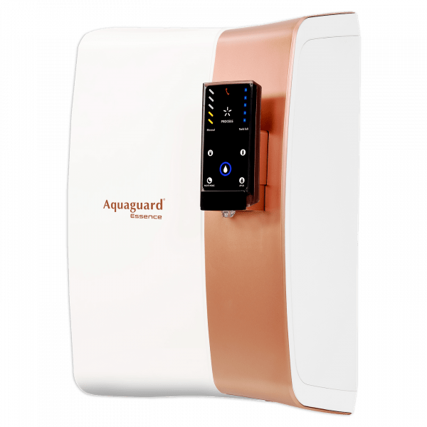 Aquaguard Essence RO + UV Electrical Water Purifier (Mineral Content Sensor, GWPDAGESE00000, Pearl White/Metallic Copper)