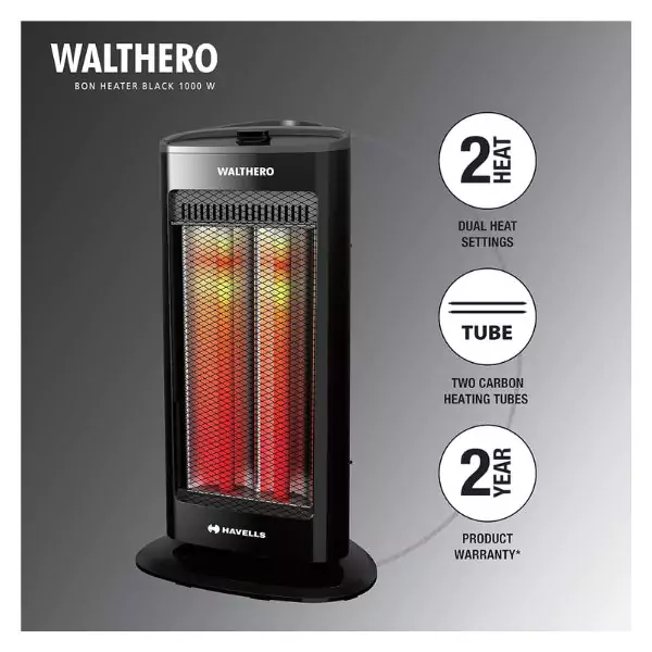 WALTHERO CARBON HEATER 1000 W